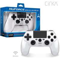 Hyperkin Cirka NuForce Wireless Game Controller for PS4/PC/Mac (White)
