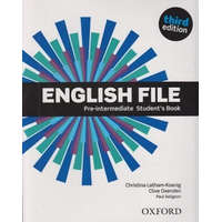 Oxford University Press English File 3Rd Ed. Pre-Int Student's Book (Tankönyv)