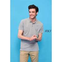 Egyéb Póló Sols Spring II galléros férfi férfi (100%pamut 210g/m2) golf green, 2XL