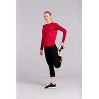 Gildan Póló (Gildan Performance) női hosszú ujjú női (153g/m2) sport grey, 2XL