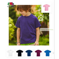 100% pamut gyerek póló, Fruit of the loom