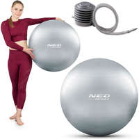 Neo-sport Gimnasztikai fitnesz labda 65 cm NS-951 ezüst