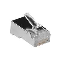 ACT ACT RJ45 (8P/8C) shielded modulaire connector for round cable with solid conductors TD108B