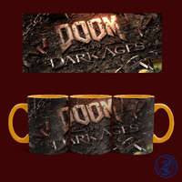 Hrnček Doom - The Dark Ages (Oranžový)
