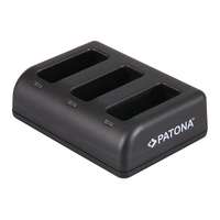 PATONA PATONA GoPro HERO 8 7 6 5 Akkumulátor Tripla-Töltő (3X Charger)