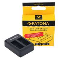 PATONA PATONA GoPro HERO 9/ 10/ 11 Akkumulátor Dupla Töltő - Dupla-Töltő (Charger)