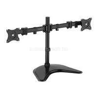 DIGITUS asztali univerzális (VESA 75 / 100) 2-es fekete monitor tartó konzol (DA-90348)